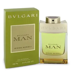Bvlgari  Man Wood Neroli Cologne Eau De Parfum Spray for Men, 3.4 oz