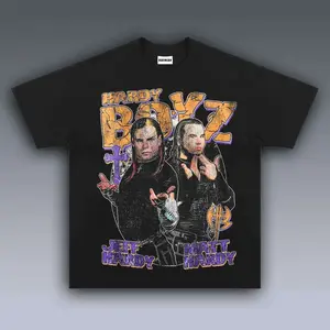 VINTAGE TEE | HARDY BOYZ, Prints Vintage T-Shirt, Wrestler Shirt, WWE Shirt, Graphic Tee, Unisex T-Shirt, Gift For Him Top Menswear Underwear Streetwear