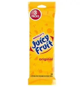 Juicy Fruit Gum Original Chewing Gum, 45 ct