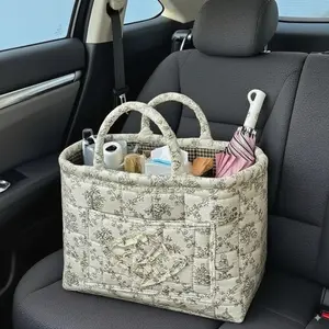Car Storage Basket Organizer, Multi-Purpose Car Interior Accessories, Durable & Space-Saving Design for Vehicles, Car Accessory