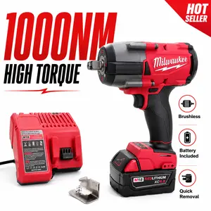 Milwaukee M18 Heavy Duty Torque Wrench, 1000Nm High Torque Tool for Heavy Equipment
