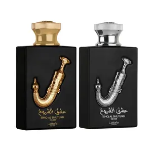 Ishq Al Shuyukh Gold & Silver EDP-100ml | by Lattafa Perfumes