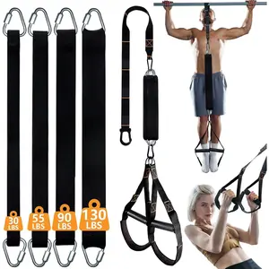 Pull Up Assistance Bands Set,Pull Up Assist Strap with Handle,14 Levels of Assistance Up to 300LBS