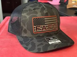 FAFO Flag Richardson 112 SnapBack Cap