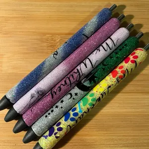 BOGO Custom / Personalized Name Glitter Gel Pens Office Stationery