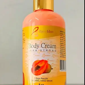 Bienblan Papaya Body Cream, Hydrating Daily Moisturizer for All Skin Types
