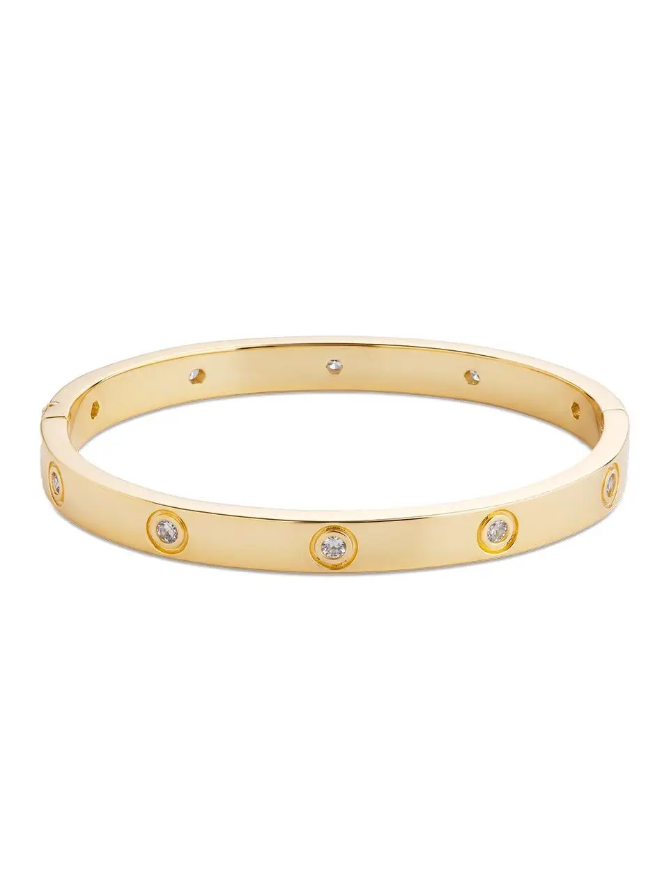 Verona Clear CZ Bangle