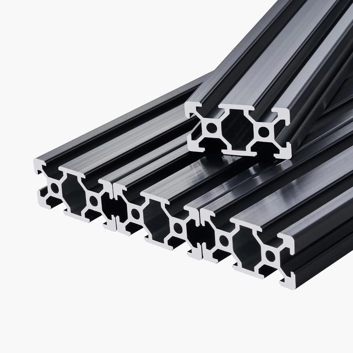 VEVOR 5PCS 39.4 in (1000mm) T Slot 2040 Aluminum Extrusion Profile ...