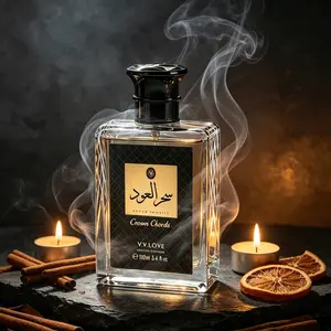 Perfume for Women and Men, Eau de Toilette (100ml) - Woody Oriental Scent, Long-Lasting Fragrance, with Cardamom & Apple & Cedarwood & Amber & Patchouli, Perfect Gift for Her