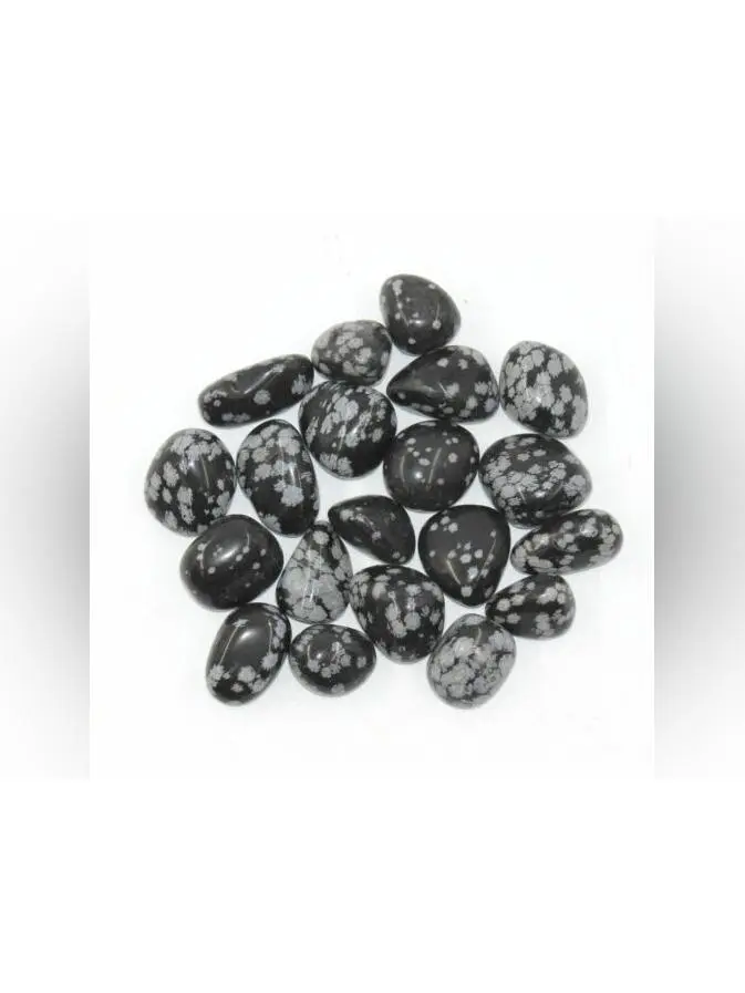 Snowflake Obsidian Tumbled Stone