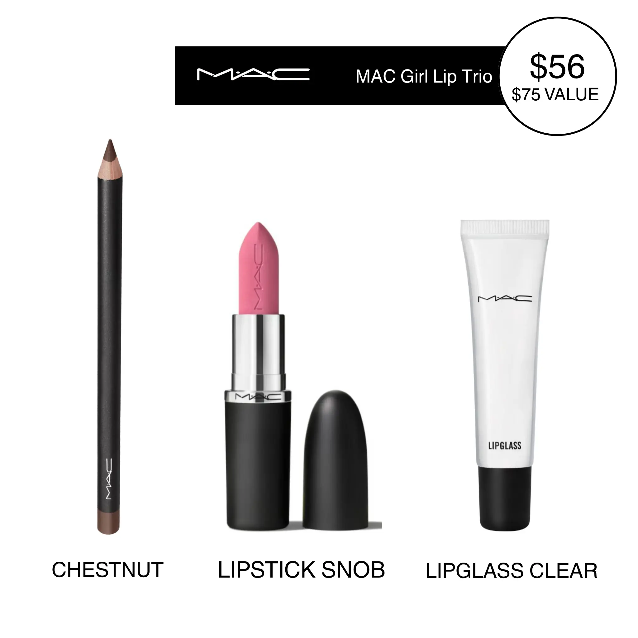 MAC Girl Lip Trio MAC Girl Lip Trio