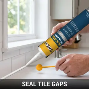 Transparent Silicone Adhesive, Fast-Drying, Durable Sealant, Strong Bonding, Ideal for DIY Glass Projects, Aquarium Maintenance, Leak Prevention