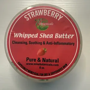 STRAWBERRY Whipped Shea Butter With Argan Oil & Mango Butter