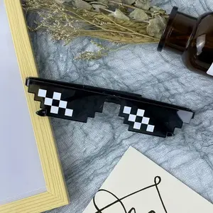 Mosaic Party Props, Mosaic Design, Fun Photo Booth Accessories, Anime Pixel Glasses, Anime Pixel Theme, Unique Items, Mini Objects, Cool Gadgets, Party Decorations, Party Supplies