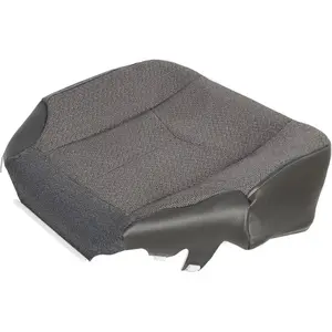 Front Driver Side Bottom Seat Cover Compatible with 2003-2007 Chevy Silverado 1500 2500 3500 1500HD 2500HD Seat Cushion Protector Cloth Cover Left Hand Dark Gray