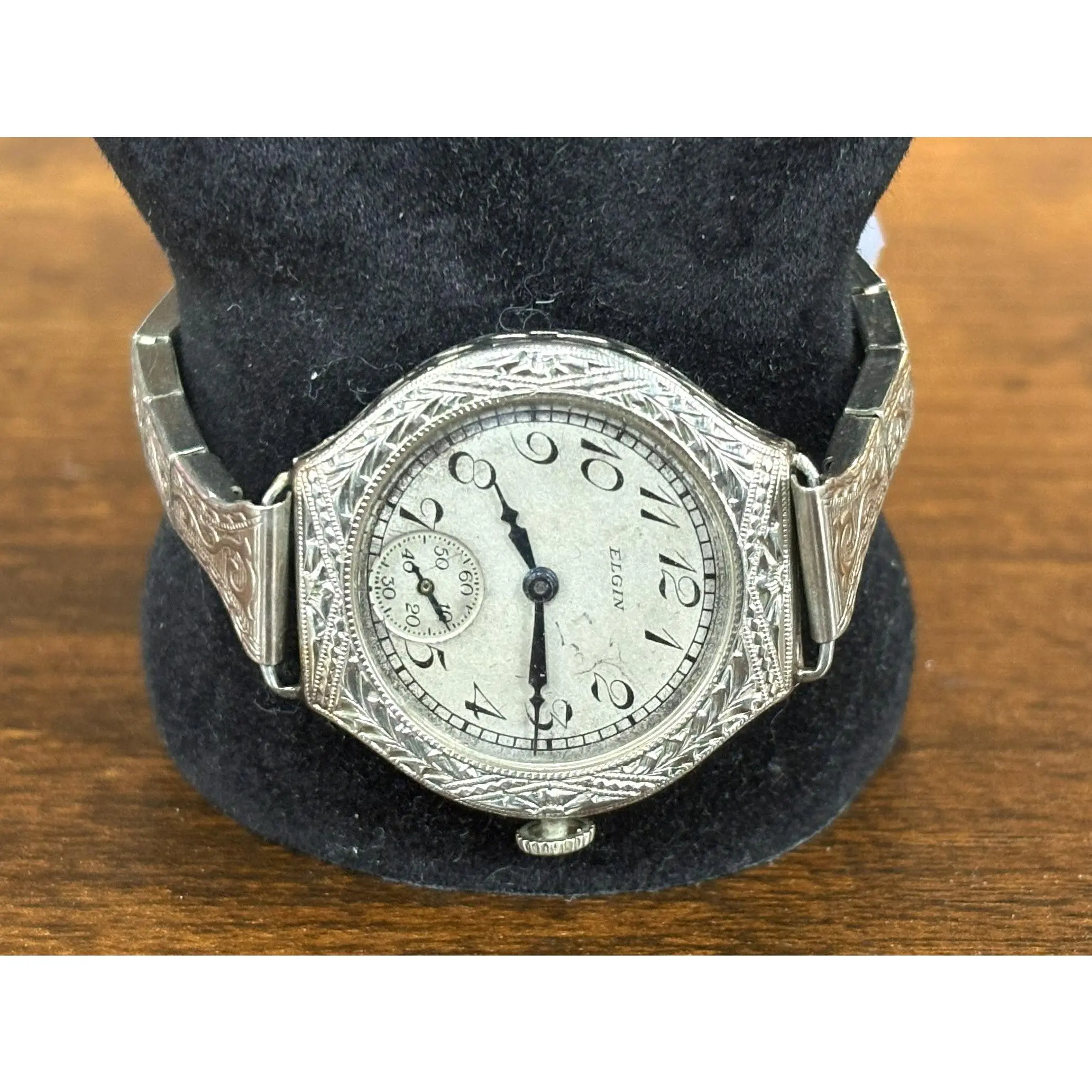 Antique 1924 Elgin Women’s Watch 12K Gold Filled For Parts/Repair - 1924 Art Deco Elgin Wristwatch 12K GF Vintage Watch Project