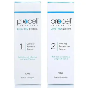 ProCell Therapies MD Livra Pro System Cellular Renewal 1 Serum Green Tea Niacinamide 30ML Anti-Aging Skin Care