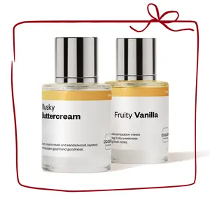 NEW TikTok EXCLUSIVE, Fruity Vanilla x Musky Buttercream, Dossier, Women Perfume, 2x50ml, Eau de Parfum