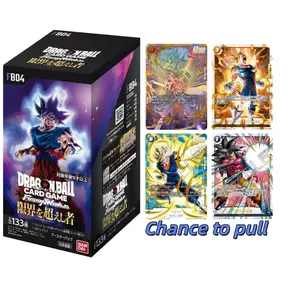 Dragon Ball Super Fusion World Japanese The One Who Exceeds Booster Box FB04 Broken From Sealed Case