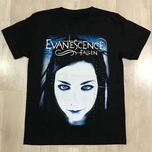 [Sale Up To 30%] Evanescence Band Heavy Metal Rock American Graphic Tee, Evanescence Music Tour Unisex T-Shirt, Perfect for Music Fans