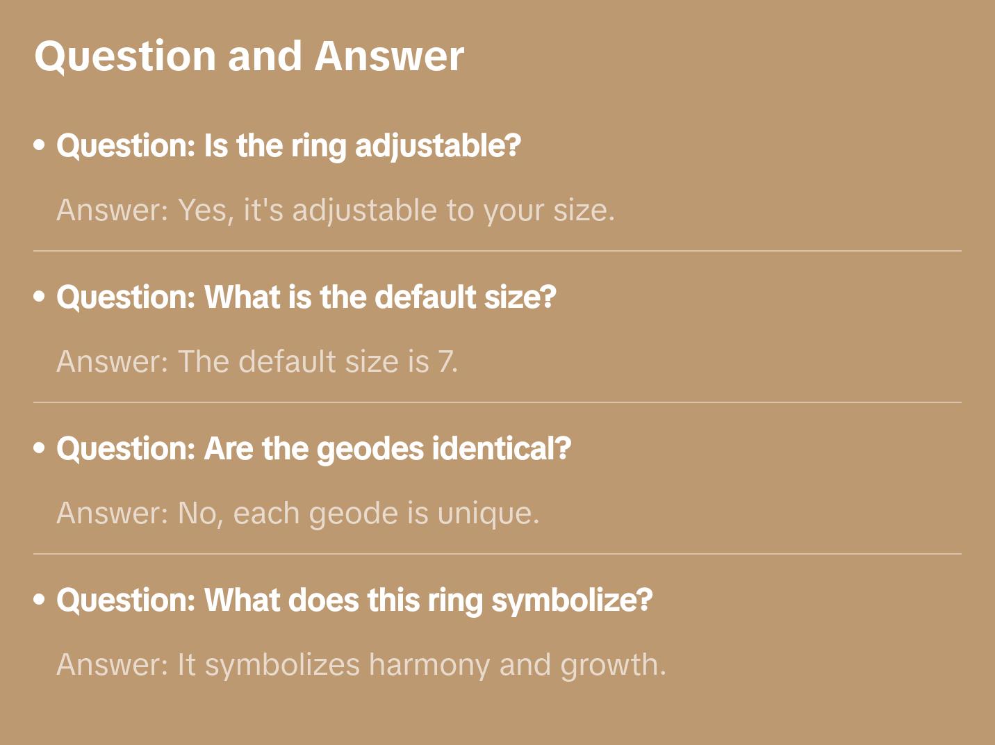 Earth's Heart - Geode 925 Sterling Silver Adjustable Ring