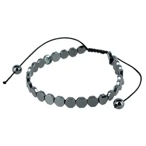 Trafalgar Hawk Metallic Disc Adjustable Bracelet, Bracelets