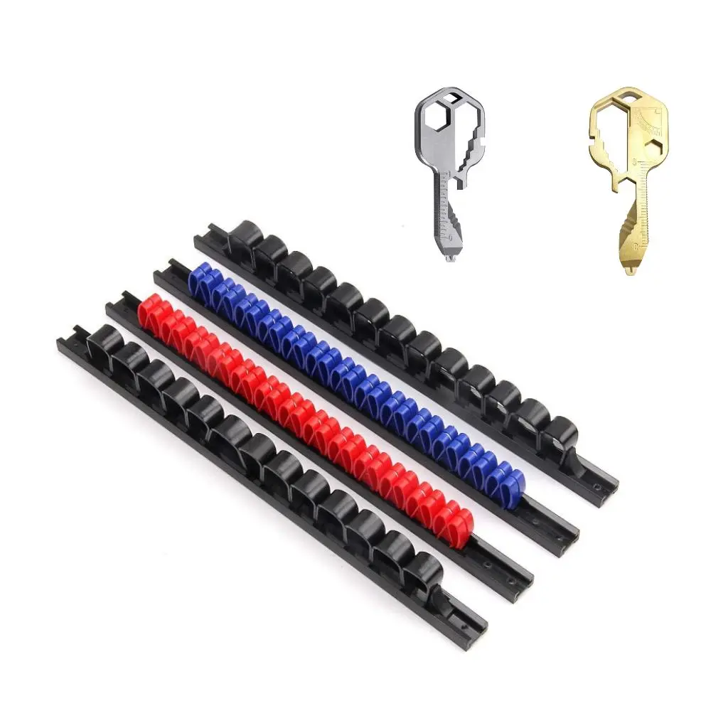 Plastic Screwdriver Holder for Tools, Multifunctional Storage Rack for Wrenches and Pliers, Outdoor Organizer for Hardware
