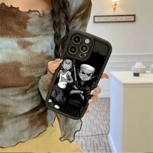 Cool Huey Freeman Boondocks Phone Compatible With 16 15 14 13 12 11 Pro XR XS X 21 Plus, Shockproof Soft TPU Back Cover.Phone Cases Phone 17 Gifts Stuff Decoration