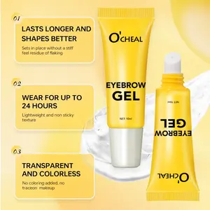 Brow Styling Spiking Glue, Clear Eyebrow Setting Gel, Long-Lasting Hold, Waterproof & Sweat-Proof, Flawless Natural Look, Salon & Home Use