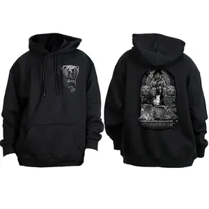 Day Of The Dead Mexican Indigenous Aztec Jaguar Nobility Chicano Cholo Vatos Style Man Woman Hoodie Fabric Menswear