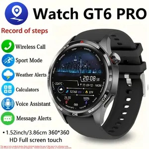 Smartwatch Metal Body Silicone Strap Multiple Watch Faces Wireless Communication Sms Reminder Sports Modes Magnetic USB Charging HD Screen Smartwatch