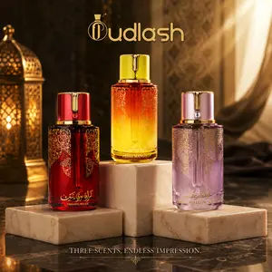 Arabiyat Prestige Multi-Pack Unisex Eau De Parfum (100 ML Each) - Cherry, Marshmallow, Pear Scents with Raspberry-Strawberry & Fruity Notes