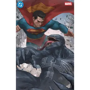DC MARVEL SUPERMAN SPIDER-MAN #1 JEEHYUNG LEE 616 COMICS Virgin Variant B LTD 1000