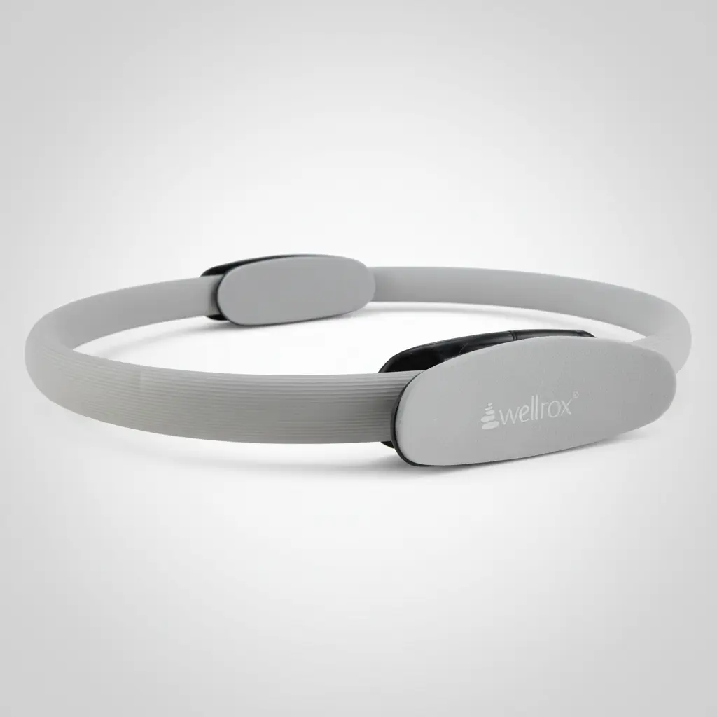 Wellrox 15-in Magic Circle Pilates Ring, 15 inches Adds Resistance to Enhance Pilates Practice for Core Strength Training