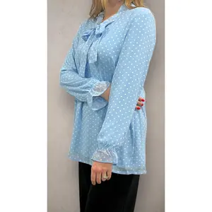 Bowtie Tunic - Blue