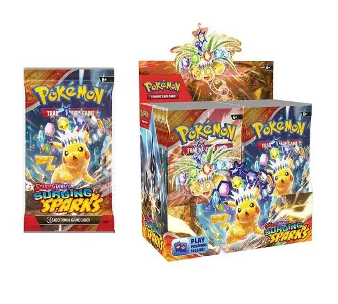 Surging Sparks: Pokemon Booster Packs / Box