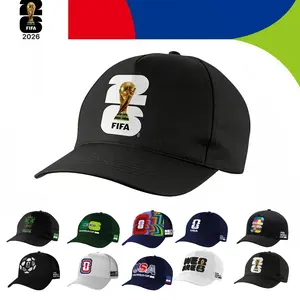 FIFA World Cup 2026 Official Licensed Baseball Cap – Multiple Designs Adjustable Cotton Hat Soccer Fan