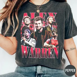 Vintage Alex Warren Comfort Colors Shirt, Little Orphan Tour 2026 Shirt,Bootleg Alex Warren, Fan Merch Gift For Music Lovers, Unisex T Shirt
