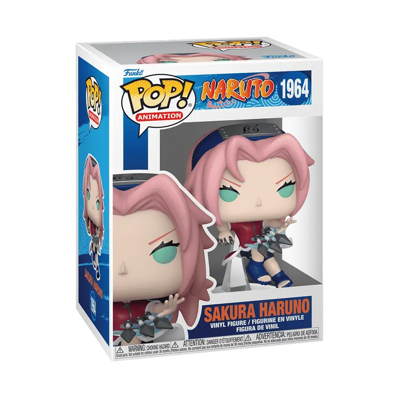 Funko POP Animation: Naruto - Sakura Haruno w/ vRare Pop Protector Included