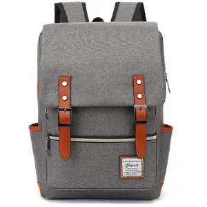 Men's Generously Sized Backpack, Durable Casual Design with Large Main Pocket, Suitable for School, Work and Travel Needs