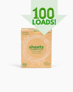 Laundry Detergent Sheets – Plastic Free Eco Friendly Laundry Hack | Travel Friendly Detergent Strips 100 Loads