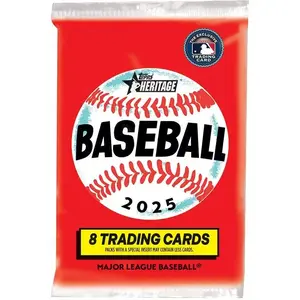 2025 Topps Heritage Baseball Blaster Pack Trading Cards