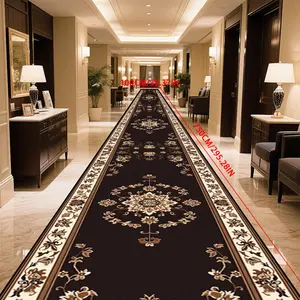 Persian Pattern Boho Runner Rug Long Hallway Carpet, Soft Outdoor Patio Rug, Dining Area Mat, High-Quality Indoor Decor