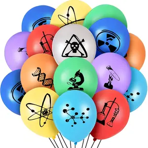 40 Pieces Science Party Balloons Decorations Science Latex Balloons Birthday Party Decorations For Scientist Lab Holiday Laboratory Supplies Decor