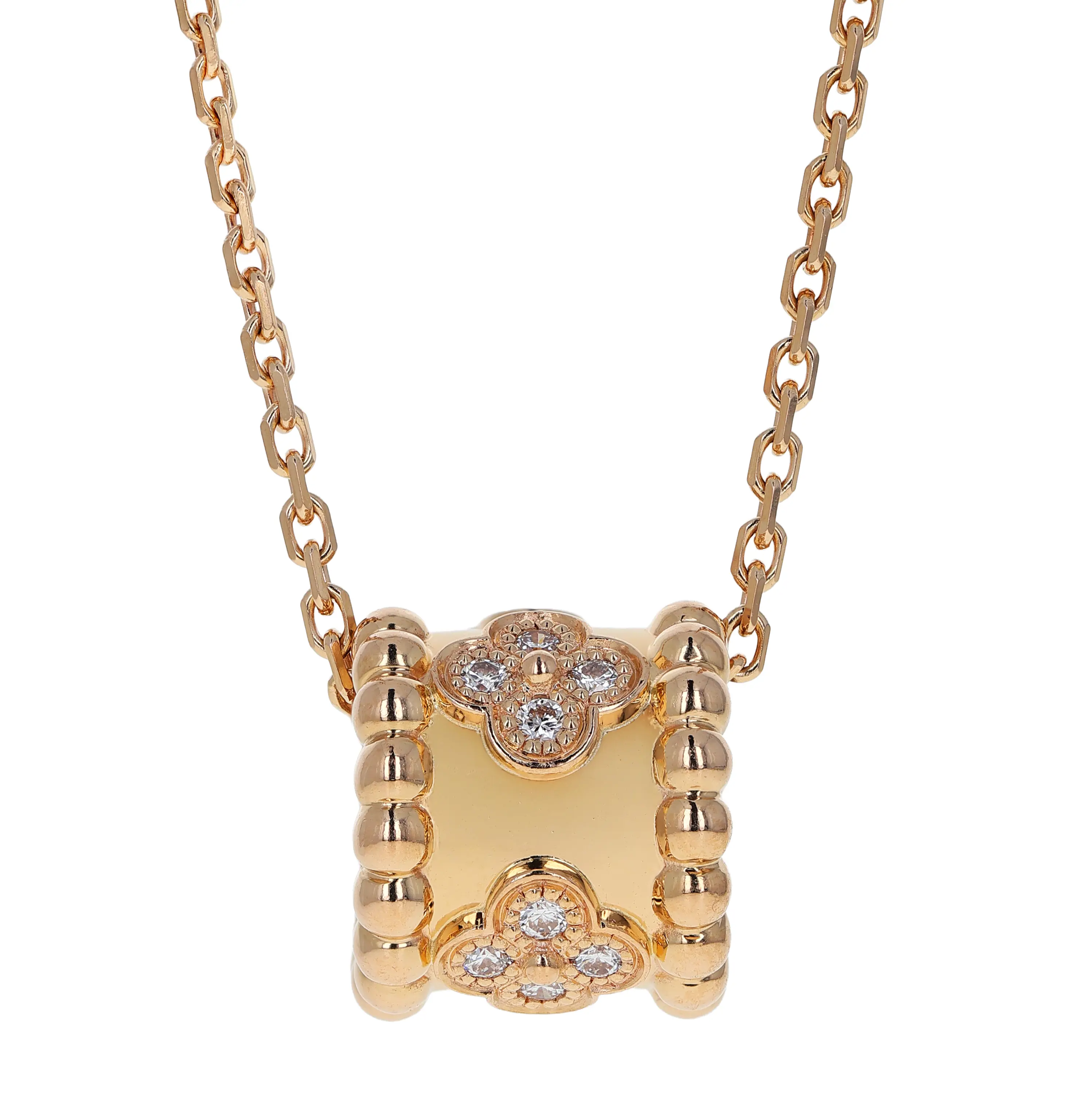 Pre-owned Van Cleef & Arpels Perlée Pendant Necklace