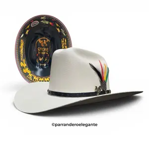 Stone 1000x Chaparral El Gallo Telar Sombrero Hat