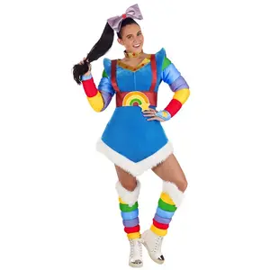 Women's Authentic Rainbow Brite Costume
