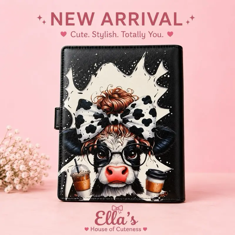 Ella’s House of Cuteness A5 Binder – Custom Cute Budget & Savings Organizer