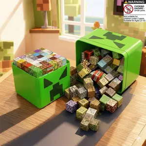 Magnetic Building Blocks Set, 200-Piece Construction Toys, Durable & Safe Design, Ideal for Creative Play Ages 6+, Perfect Gifts