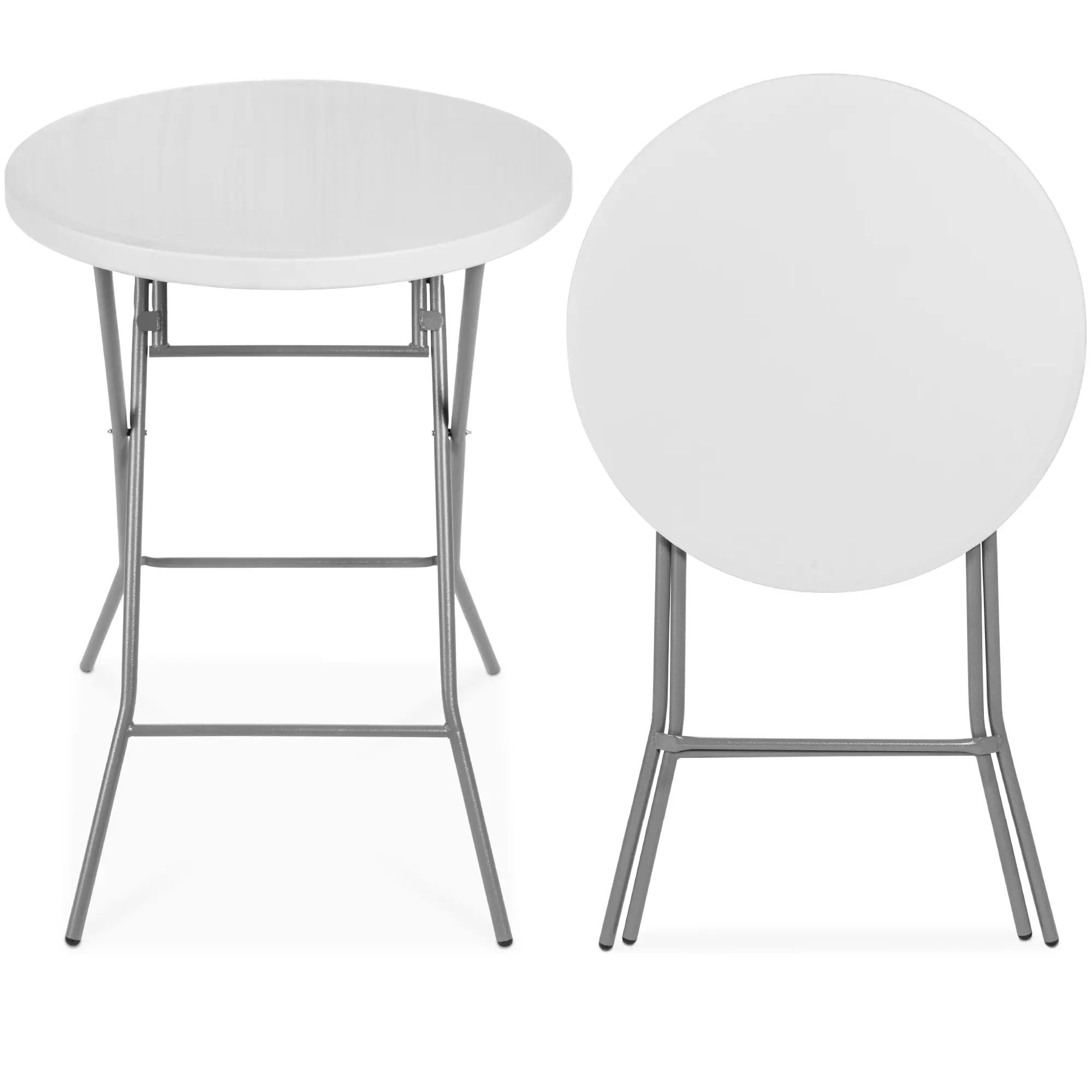 Best Choice Products 32in Bar Height Folding Table, Indoor Outdoor Accessory w/ Thick Table Top, 330lb Capacity Best Choice Products 32in Bar Height Folding Table, Indoor Outdoor Accessory w/ Thick Table Top, 330lb Capacity